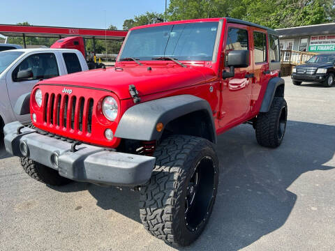 2018 Jeep Wrangler JK Unlimited for sale at BRYANT AUTO SALES in Bryant AR