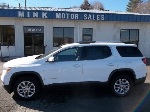 2019 GMC Acadia for sale at MINK MOTOR SALES INC in Galax VA