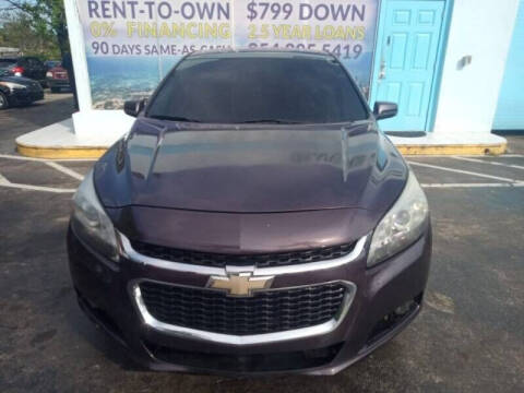 2015 Chevrolet Malibu for sale at Blue Lagoon Auto Sales in Plantation FL