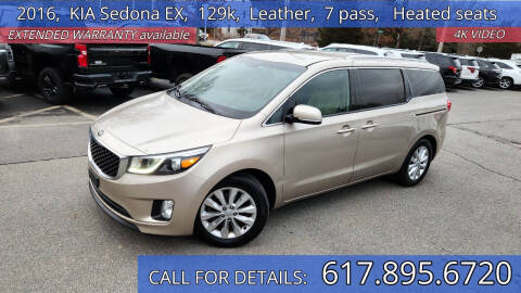 2016 Kia Sedona for sale at Carlot Express in Stow MA