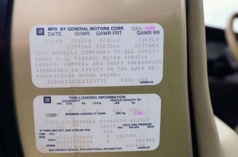 1990 Cadillac Allante