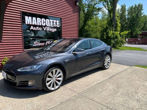 2015 Tesla Model S for sale at Marcotte & Sons Auto Village in North Ferrisburgh VT
