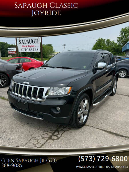 2012 Jeep Grand Cherokee for sale at Sapaugh Classic Joyride in Salem MO