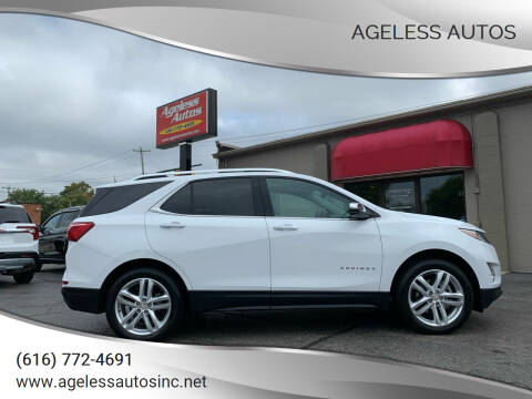 2020 Chevrolet Equinox for sale at Ageless Autos in Zeeland MI