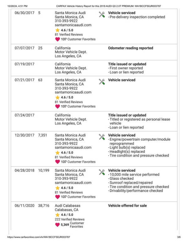 2018 Audi Q3 2.0T Premium