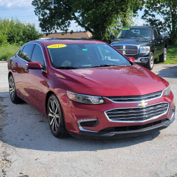 2017 Chevrolet Malibu for sale at Glacier Auto Sales 2 in New Castle DE