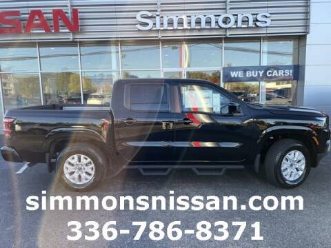 2023 Nissan Frontier for sale at SIMMONS NISSAN INC in Mount Airy NC