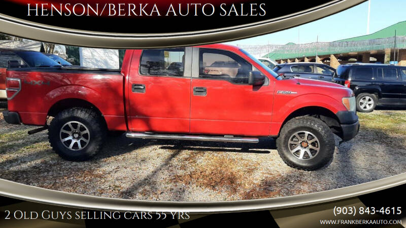 2009 Ford F-150 for sale at HENSON/BERKA AUTO SALES in Gilmer TX