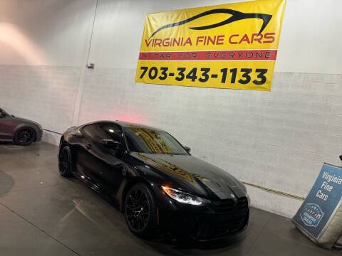 2022 BMW M4 for sale at Virginia Fine Cars in Chantilly VA