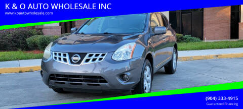 2011 Nissan Rogue for sale at K & O AUTO WHOLESALE INC in Jacksonville FL