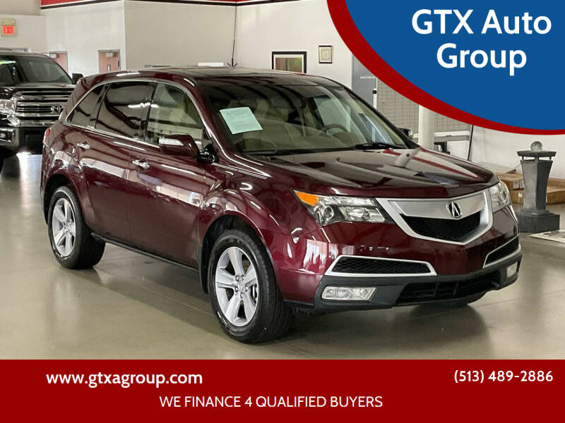 2012 Acura MDX for sale at GTX Auto Group in West Chester OH