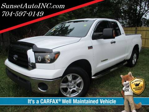 2007 Toyota Tundra for sale at Sunset Auto in Charlotte NC