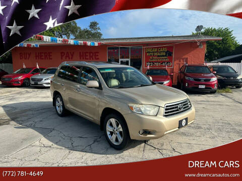 2008 Toyota Highlander for sale at DREAM CARS in Stuart FL