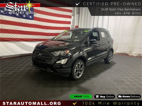 2020 Ford EcoSport for sale at STAR AUTO MALL 512 in Bethlehem PA