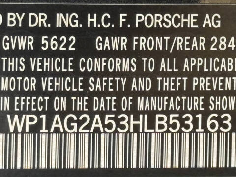 2017 Porsche Macan GTS