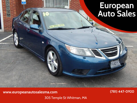 2010 Saab 9-3 for sale at European Auto Sales in Whitman MA