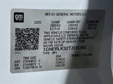 2026 Chevrolet Traverse RS