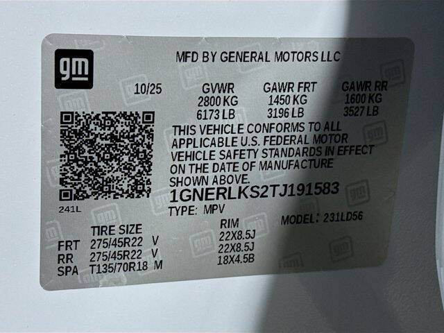 2026 Chevrolet Traverse RS