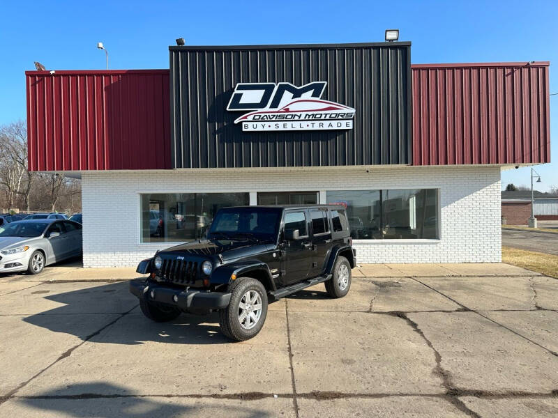 2013 Jeep Wrangler Unlimited for sale at Davison Motorsports in Holly MI