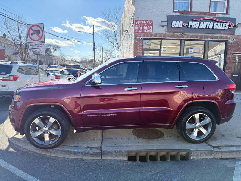 2016 Jeep Grand Cherokee for sale at CAR PRO AUTO SALES in Uniondale NY