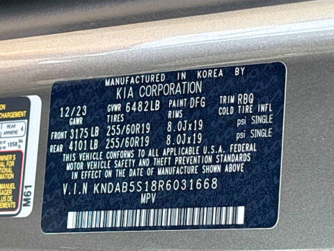 2024 Kia EV9 Light Long Range