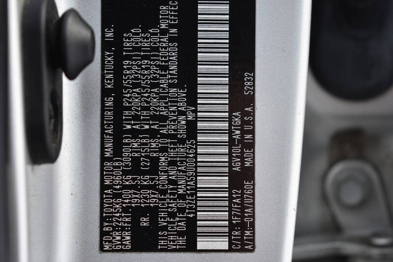 2009 Toyota Venza FWD 4cyl