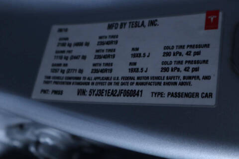 2018 Tesla Model 3
