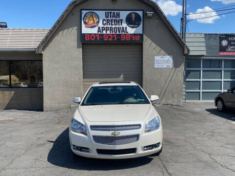 2012 Chevrolet Malibu for sale at Utah Credit Approval Auto Sales in Murray UT