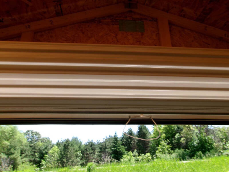 12 x 28 lofted barn w/garage pkg