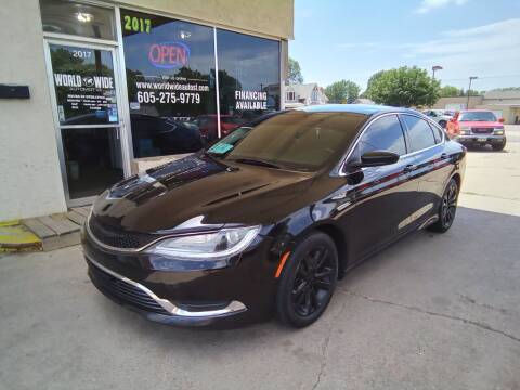 2015 Chrysler 200 for sale at World Wide Automotive in Sioux Falls SD