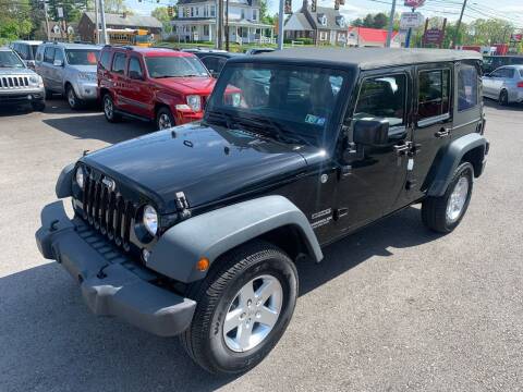 2015 Jeep Wrangler Unlimited for sale at Masic Motors, Inc. in Harrisburg PA