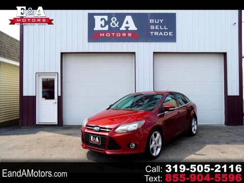 2013 Ford Focus for sale at E&A Motors in Waterloo IA