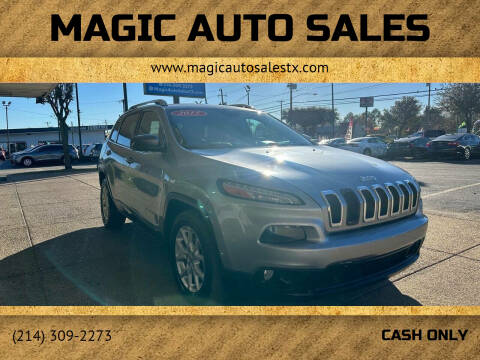 2015 Jeep Cherokee for sale at Magic Auto Sales in Dallas TX