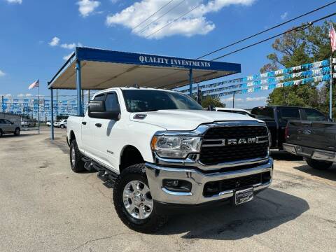 2023 RAM 2500 for sale at Quality Investments in Tyler TX