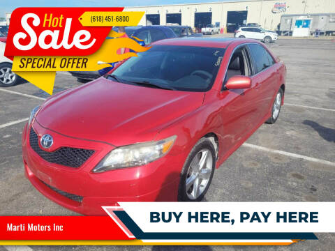 2010 Toyota Camry for sale at Marti Motors Inc in Madison IL