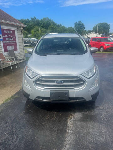 2018 Ford EcoSport for sale at Loyola Automotive Group Inc in Valparaiso IN