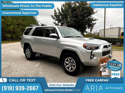 2019 Toyota 4Runner for sale at ARIA AUTO SALES INC in Raleigh NC