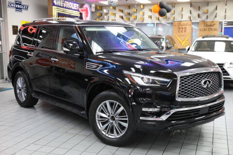 2019 Infiniti QX80 for sale at Windy City Motors in Chicago IL