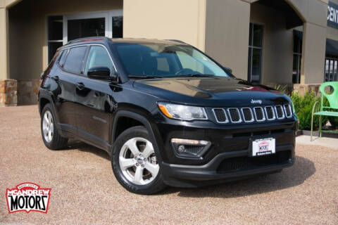2019 Jeep Compass for sale at Mcandrew Motors in Arlington TX