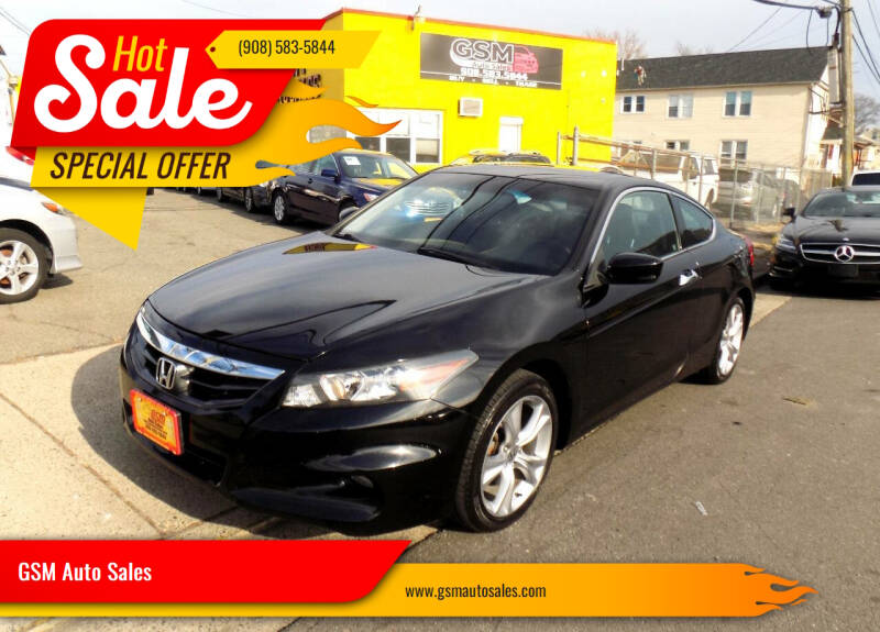 2012 Honda Accord for sale at GSM Auto Sales in Linden NJ