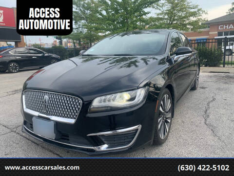 2018 Lincoln MKZ Hybrid for sale at ACCESS AUTOMOTIVE in Bensenville IL
