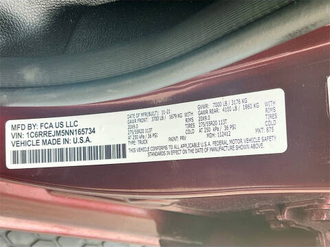 2022 RAM 1500 Laramie