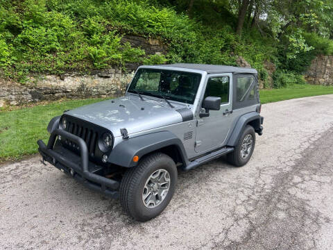 2015 Jeep Wrangler for sale at Bogie's Motors in Saint Louis MO