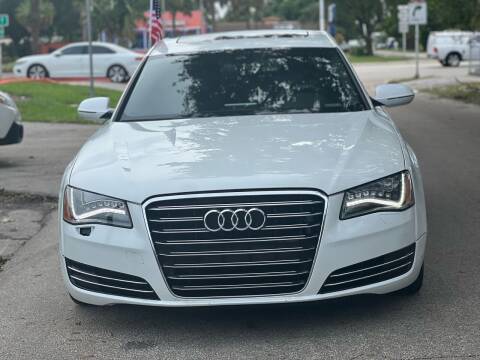 2014 Audi A8 L for sale at 730 AUTO in Hollywood FL