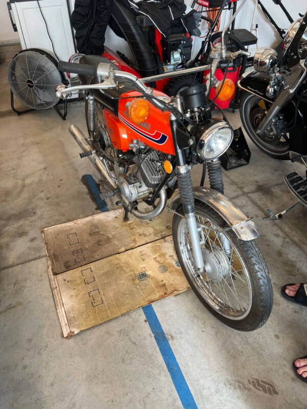 1973 Kawasaki 90cc for sale at Wayne Johnson Private Collection in Shenandoah IA
