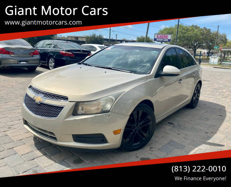 2011 Chevrolet Cruze for sale at Giant Motor Cars in Tampa FL