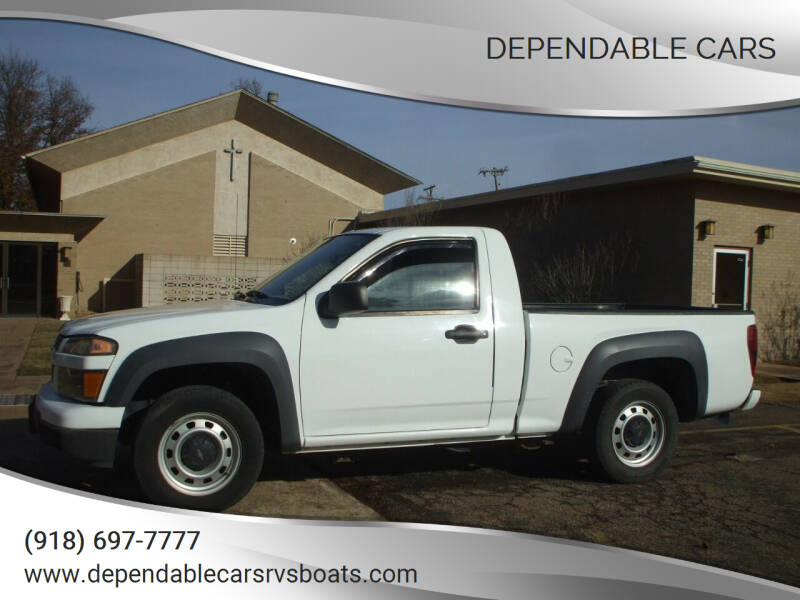 2012 Chevrolet Colorado for sale at DEPENDABLE CARS in Mannford OK
