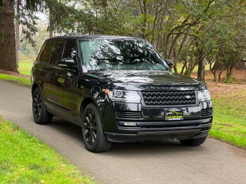 2014 Land Rover Range Rover for sale at Lux Motors in Tacoma WA