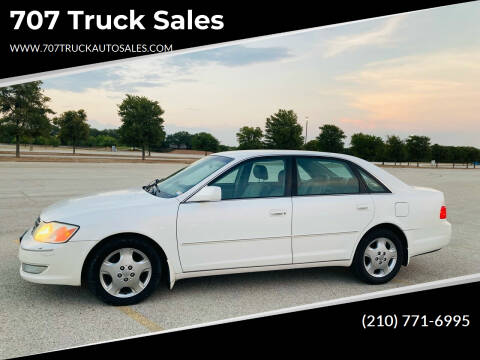 2003 Toyota Avalon for sale at BRACKEN MOTORS in San Antonio TX