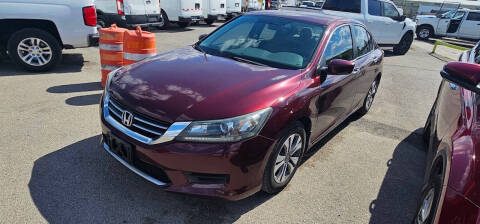 2013 Honda Accord for sale at RODRIGUEZ MOTORS CO. in Houston TX